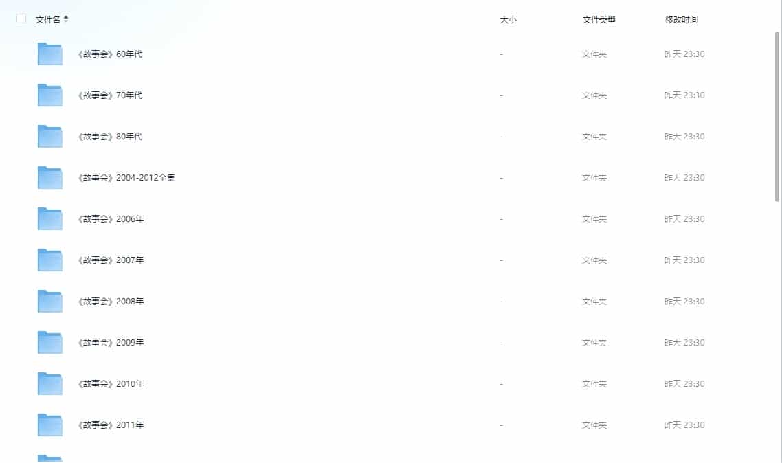 故事会（1955-2024）全年精选合集 共14GB